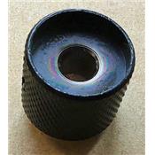 1 BOUTON DOME ROUND WARWICK NOIR CLE DE SOL