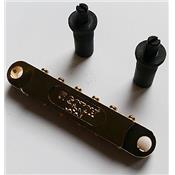 CHEVALET TUNOMATIC GE103B-T-G GOTOH DORE 74/6.5mm PONTETS RIVETS NOIRS