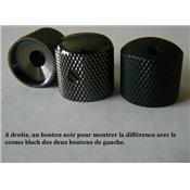 1 BOUTON DOME METAL COSMO BLACK GOTOH 18x18x6mm