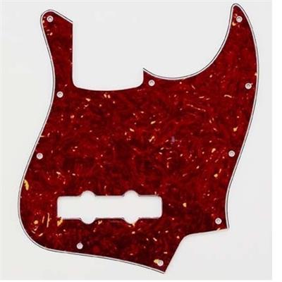 PICKGUARD JAZZ BASS MEXIQUE/US RED TORTOISE SHELL ALLPARTS