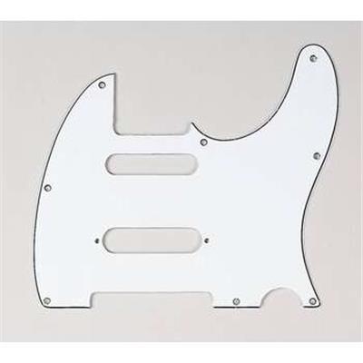 PICKGUARD TELE NASHVILLE BLANC 3 PLIS