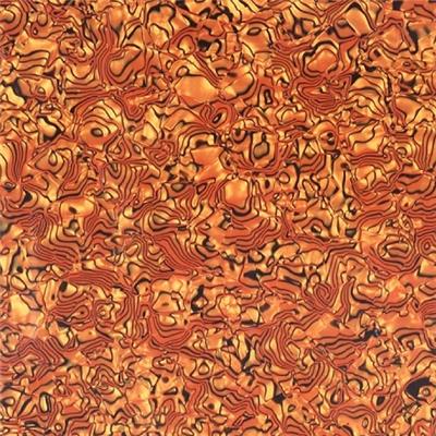 PLAQUE PICKGUARD 29x44 CORAIL SHELL 4 PLIS