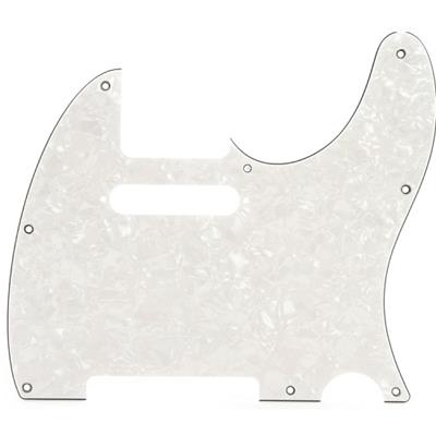 PICKGUARD TELE STANDARD WHITE PEARL