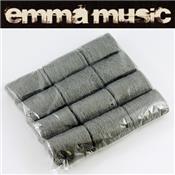 8 TAMPONS DE LAINE D'ACIER POUR FINITIONS ET FRETTES 000