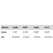 SILLET GRAPH TECH PQ-1530-00 MANDOLINE
