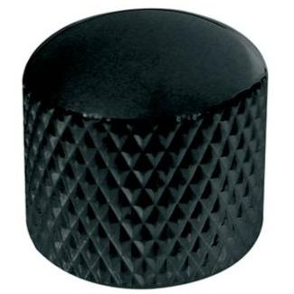 1 BOUTON METAL DOME NOIR ROUND PUSH IN 19x19x6mm