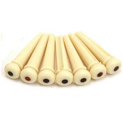 6 CHEVILLES GUITARE GALALIT + POINT IRIS/ABALONE 5.5mm