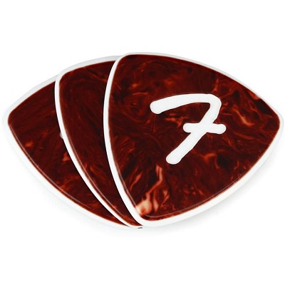 3 MEDIATORS FENDER F GRIP 346 TORTOISE