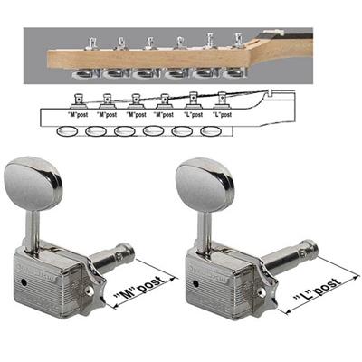 MECANIQUES 6L FENDER VINTAGE WILKINSON 162-NL-4M2L