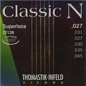 CORDES CLASSIQUE FILE PLAT THOMASTIK SUPERLONA CF128