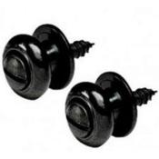 2 ATTACHE-COURROIE D'ANDREA EP-2B GIBSON STYLE NOIRES