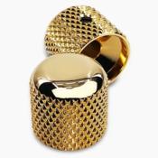 2 BOUTONS DOME DORES ALLPARTS 18,5x18.5x6.35mm