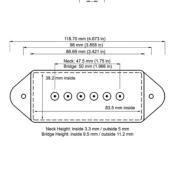 2 CAPOTS MICRO POUR P90 DOGEAR CREME