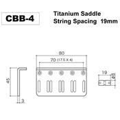CORDIER BASSE 4 CORDES GOTOH CBB-4 CARBONE ET TITANIUM