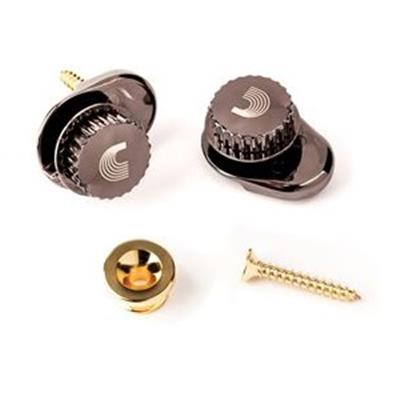 2 STRAPLOCK UNIVERSELS D'ADDARIO DORES