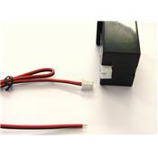 RANGEMENT VERTICAL POUR PILE 9V VIS DESSUS