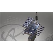 VIBRATO STRAT FLOYD ROSE RAIL TAIL CHROME US 56mm