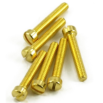 12 VIS POLE REGLAGE HUMBUCKER DOREES