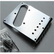 CHEVALET TELE MODERNE CHROME 6 PONTETS PLEINS 10.5mm