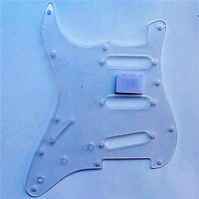 GAUCHER PICKGUARD SSS VINTAGE '62 TRANSPARENT BOSTON