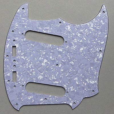 PICKGUARD MUSTANG JAPON WHITE PEARL