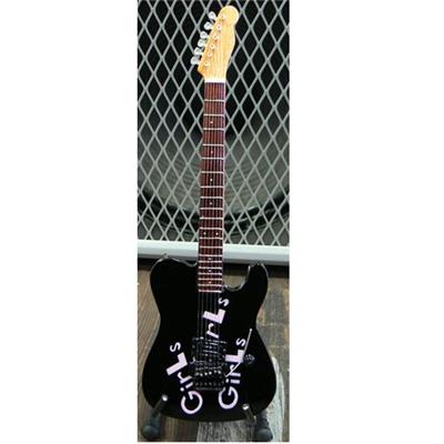 GUITARE MINIATURE MOTLEY CRUE GIRLS GIRLS GIRLS