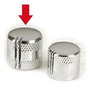 1 BOUTON DOME SANDBERG CHROME BIG 17,1x16x6mm