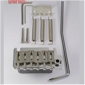 VIBRATO STRAT CHROME 2 POINTS 54mm PONTETS ACIER