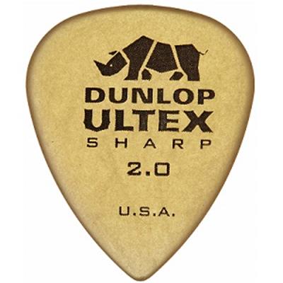 6 MEDIATORS DUNLOP ULTEX RHINO SHARP 2mm