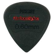 12 MEDIATORS PICKBOY EDGE CARBON NYLON 0.60mm