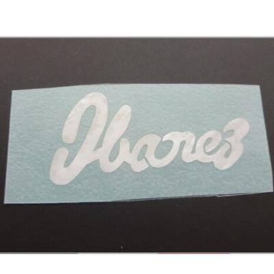 LOGO IBANEZ AUTOCOLLANT FIN ANNEES 70'