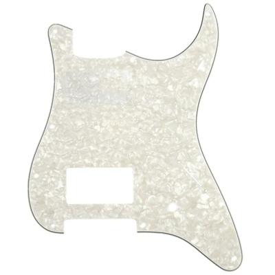 PICKGUARD STRAT H HUMBUCKER PEARL WHITE ALLPARTS