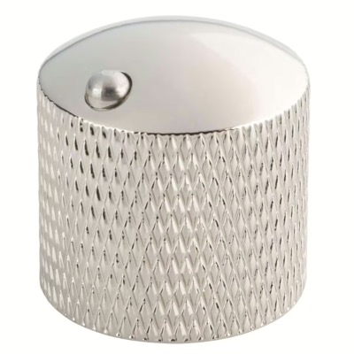 1 BOUTON DOME ROUND NICKEL WARWICK AVEC INDICATEUR 6mm