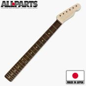 MANCHE TELECASTER ALLPARTS TRO-FAT PALISSANDRE 21 NON VERNIS 9.5" FAT