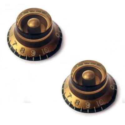 LOT DE 2 BOUTONS HAT RELIC DORES US HOSCO SKG-160I/R
