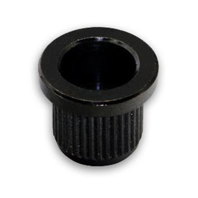1 FERRULE TELECASTER BASSE NOIRE GOTOH 12,5x9,6x10,5mm