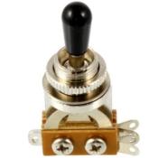 SELECTEUR MICROS US COURT TYPE LP 3 POSITIONS EMBOUT NOIR