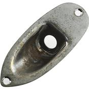 EMBASE JACK GUITARE ELECTRIQUE CHROME GOTOH JCS-1 AGED + VIS US