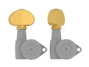 6 BOUTONS DE MECANIQUE HIPSHOT MINI GROVER DORES