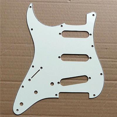 GAUCHER PICKGUARD SSS VINTAGE '62 VINTAGE WHITE