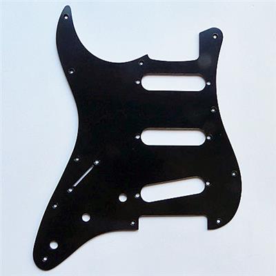 GAUCHER PICKGUARD SSS VINTAGE '62 NOIR MAT 1 PLI BOSTON