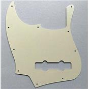 PICKGUARD JAZZ BASS 5 CORDES CREME 3 PLIS