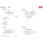 SILLET DE TETE FLOYD ROSE R2 SCHALLER SATIN CHROME 41.3mm
