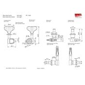 SCHALLER BASSE 4 en ligne M4 90 LIGHT RUTHENIUM