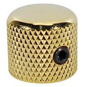 1 BOUTON METAL ROUND DOME DORE 15x14x6mm