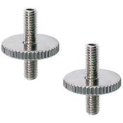 PAIRE D'INSERTS CHEVALET TYPE TUNOMATIC 4mm CHROME