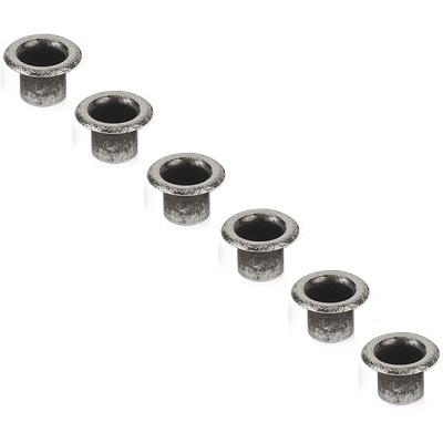OLD STYLE BUSHING ANTIQUE SILVER 7.3x6.35mm