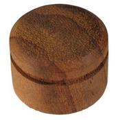 1 BOUTON LOUPE PALISSANDRE BOSTON 6mm