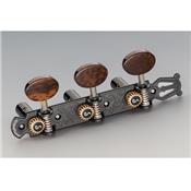 SCHALLER LYRA GRANDTUNE CLASSIC NOIR SATIN SNAKEWOOD AXES NOIRS