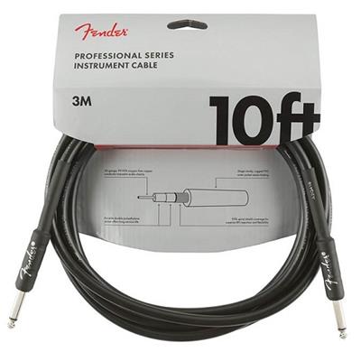 CABLE DROIT/DROIT FENDER PROFESSIONAL NOIR 3 mètres